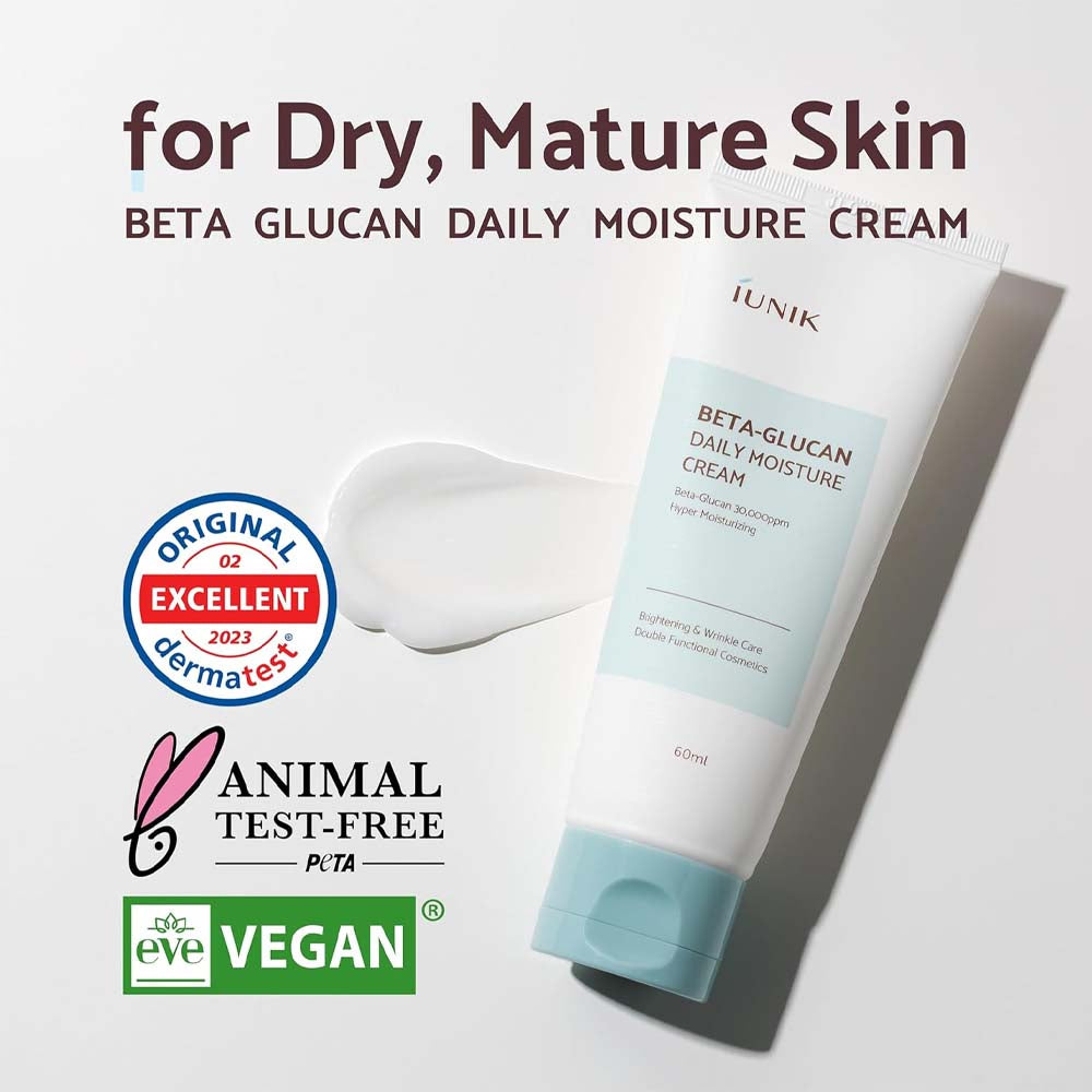 [iUNIK] Beta Glucan Daily Moisture Cream