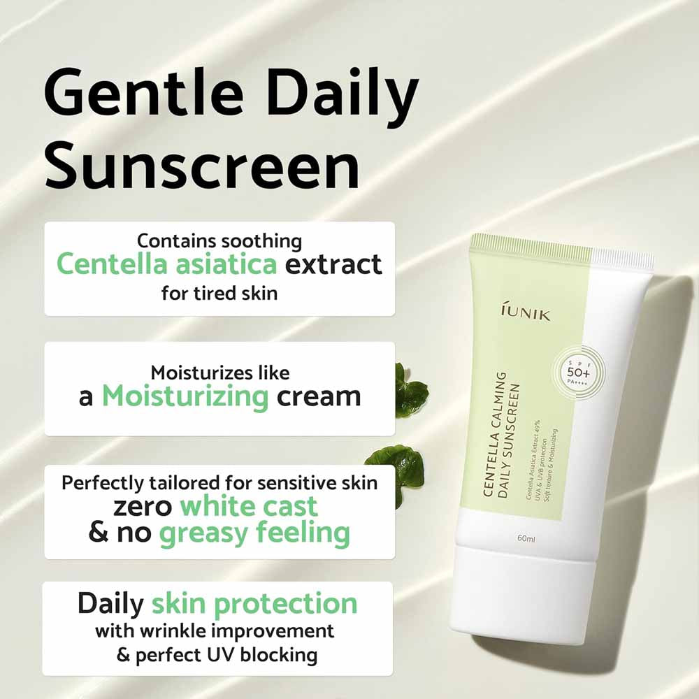 [iUNIK] Centella Calming Daily Sunscreen