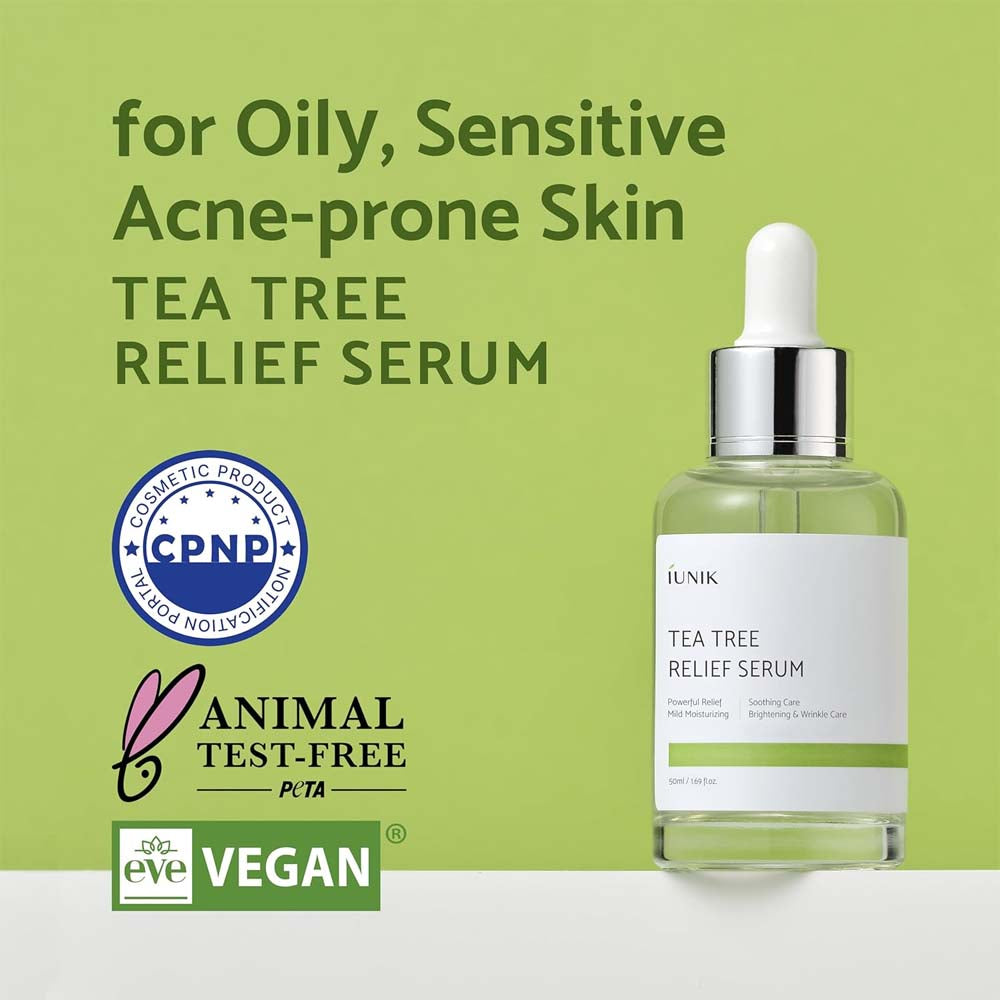 [iUNIK] Tea Tree Relief Serum