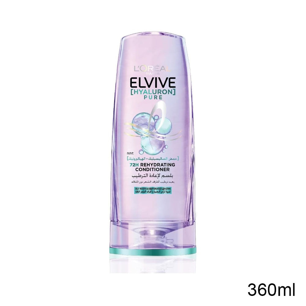 L'Oreal Paris Hydra Pure 72h Rehydrating Conditioner 360ml