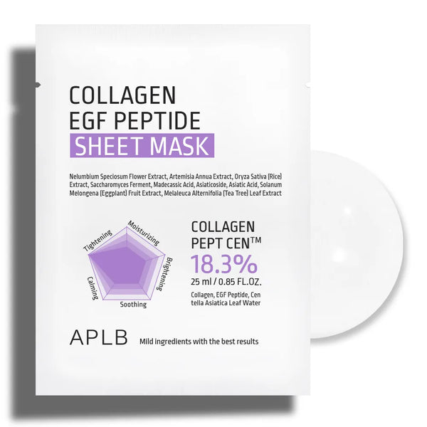 Aplb Collagen EGF Peptide Sheet Mask