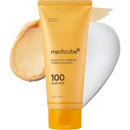 Medicube Kojic Acid Turmeric Toning Cleanser 120g