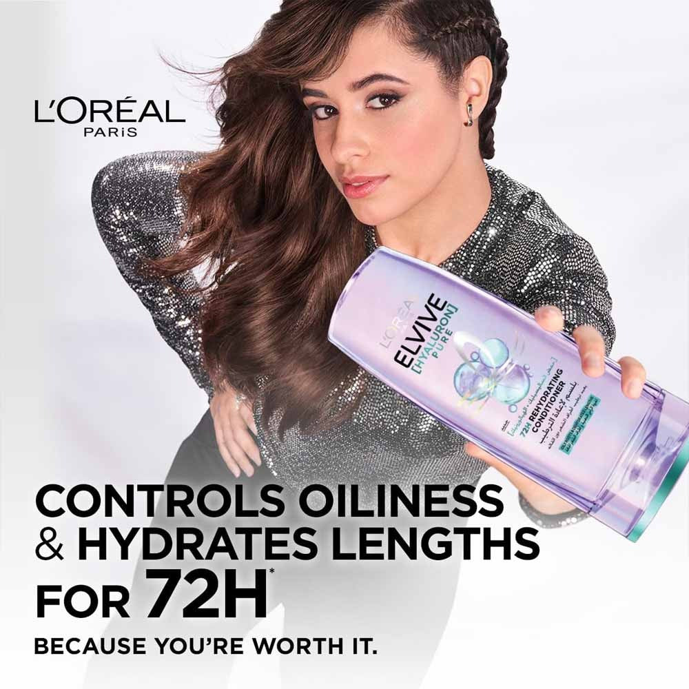 L'Oreal Paris Hydra Pure 72h Rehydrating Conditioner 360ml