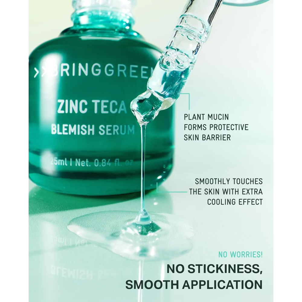 BRING GREEN Zinc Teca 1.2% Blemish Serum