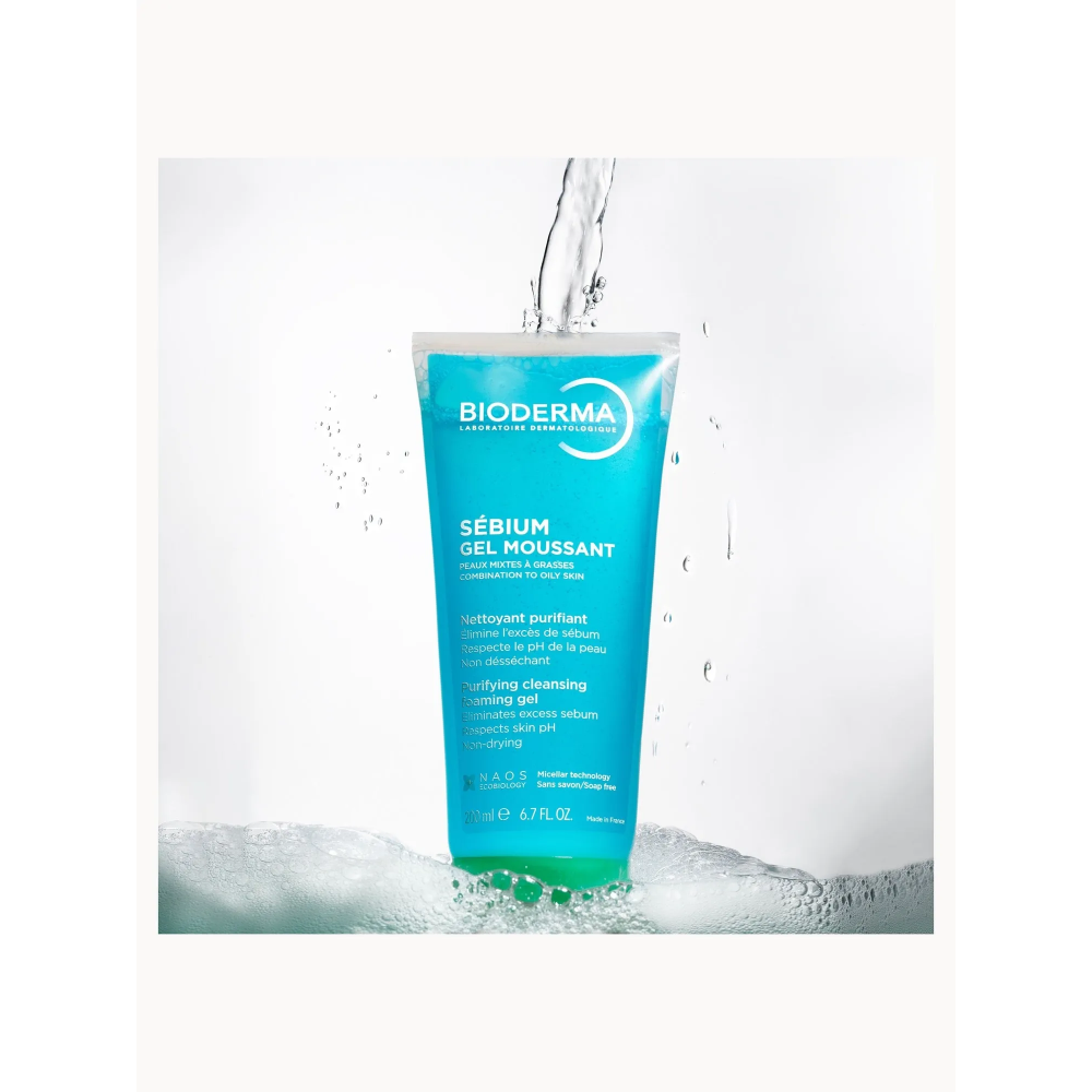Bioderma Sebium Gel Moussant Purifying Cleansing Foaming Gel