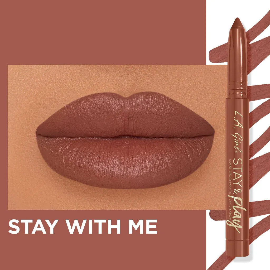 L.A Girl Stay and Play Lip Crayon