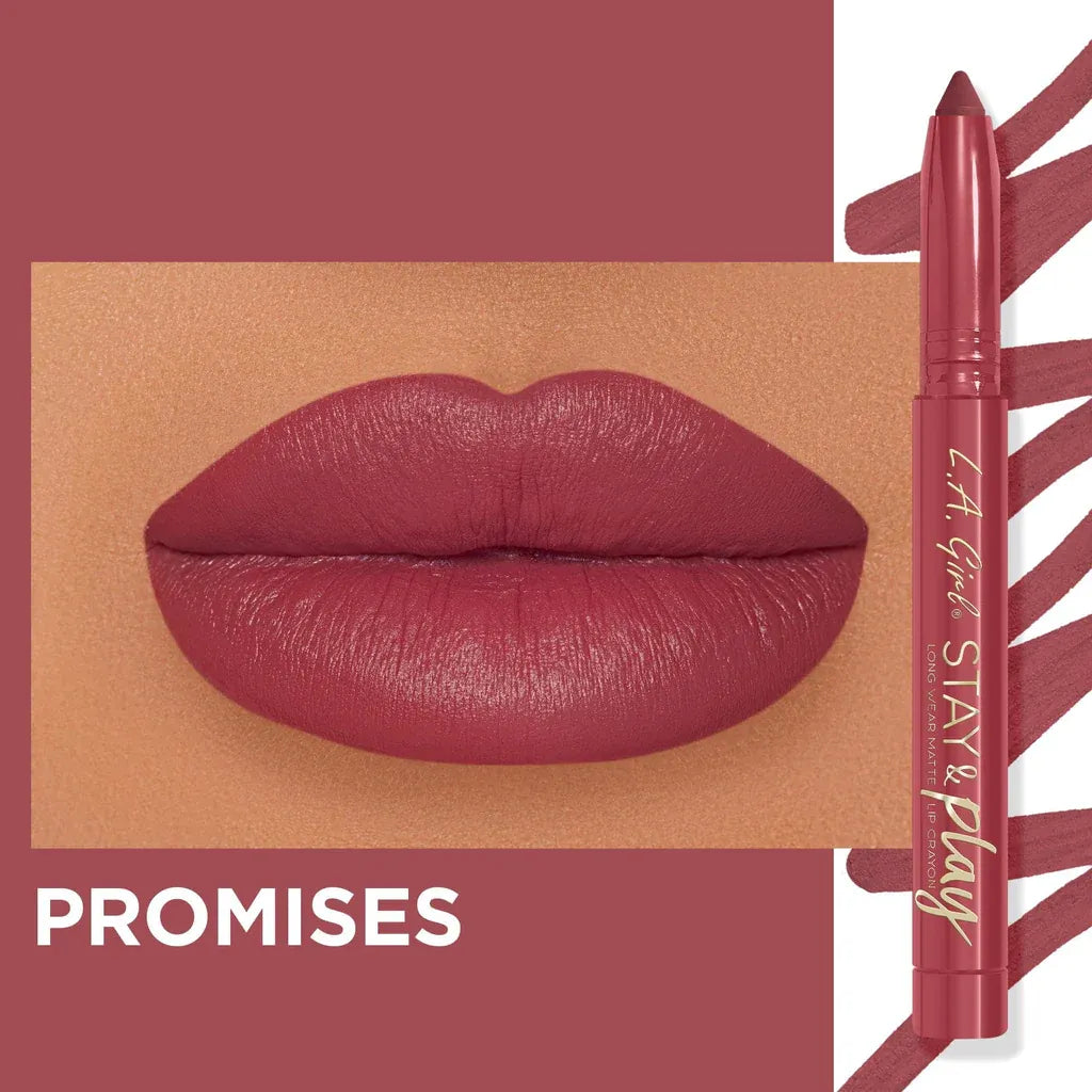 L.A Girl Stay and Play Lip Crayon