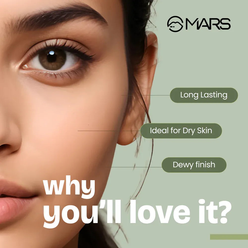 MARS Glow O' Clock Gel Primer for Face Makeup