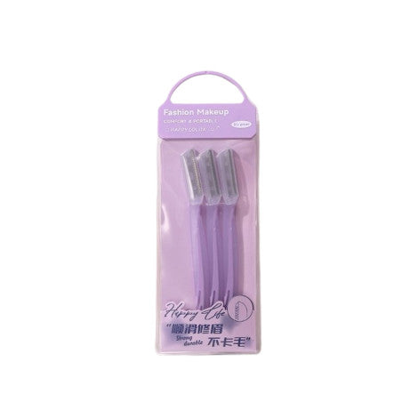 LMLTOP Fashion Makeup Comfort & Portable Brow Razor 3pcs