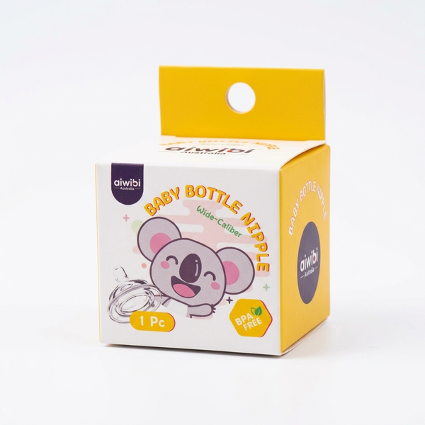 Aiwibi Baby Bottle Nipple S (0- 3 months)