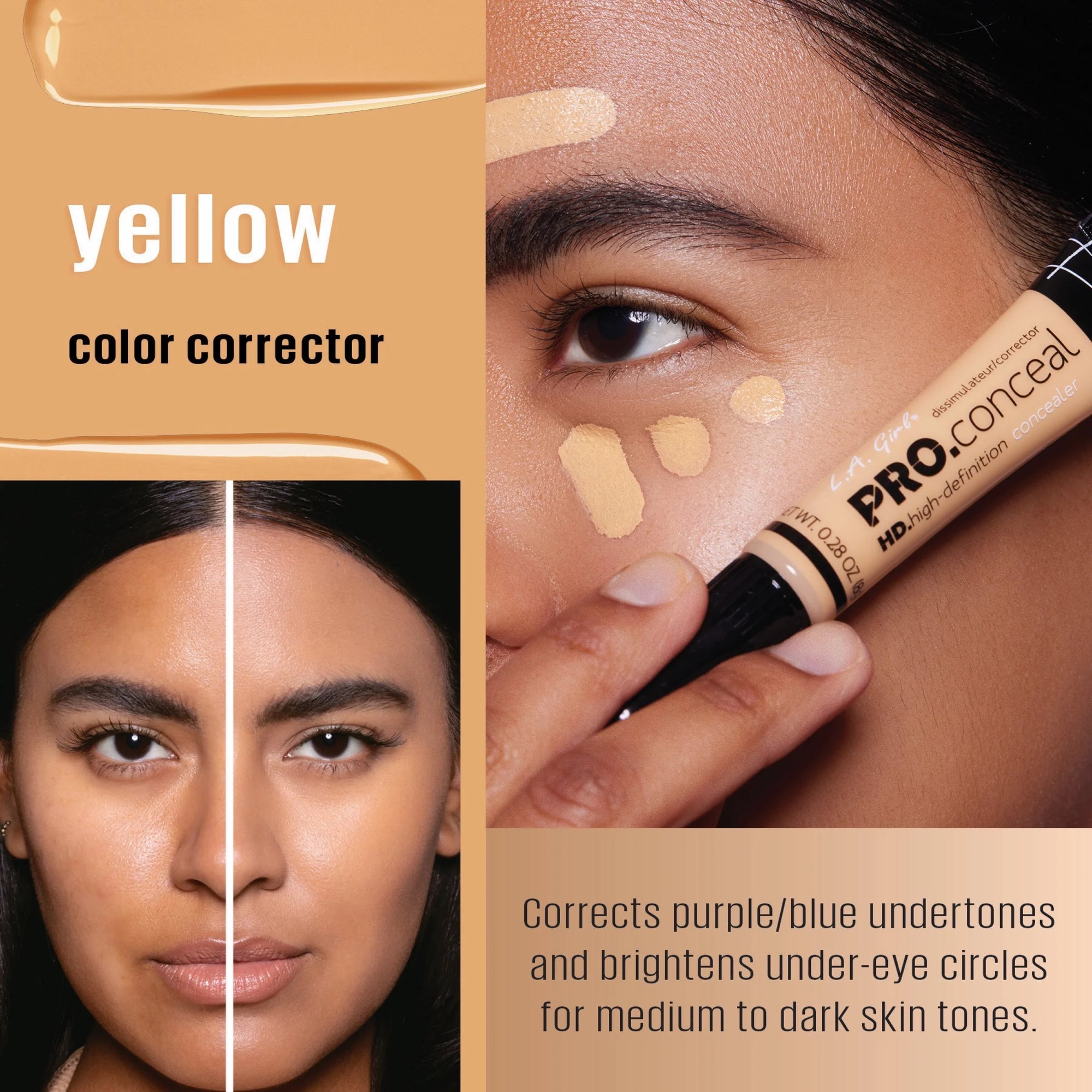 L.A. Girl HD Pro. Conceal GC991 Yellow Corrector