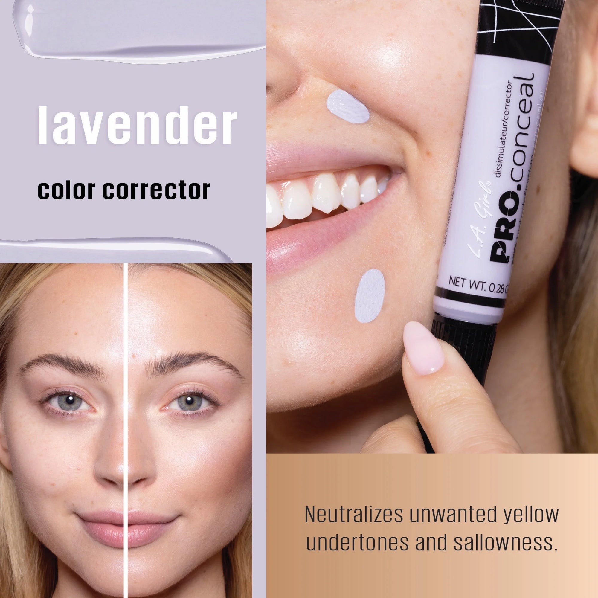 L.A. Girl HD Pro. Conceal GC993 Lavender Corrector